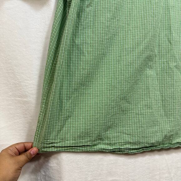 Wrangler Hero Green Check Men's Short Sleeve Buttoned Shirt Size XL‎ Large Woven - Picture 9 of 12